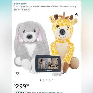 Zooby double baby monitors